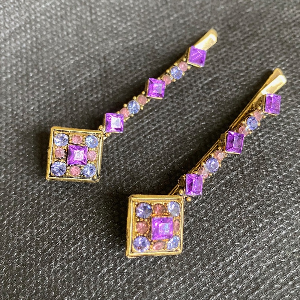 Jeweled Hair Pins